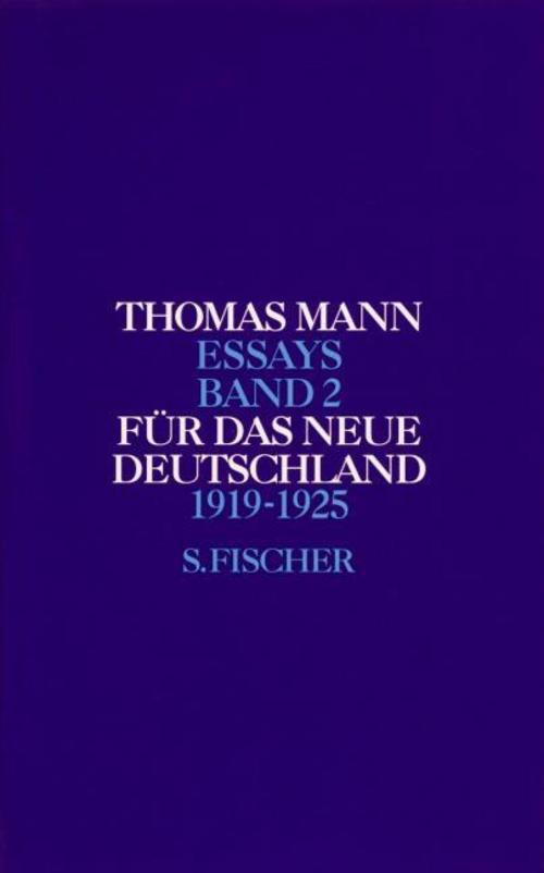 Für das neue Deutschland 1919 - 1925