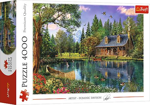 Buchcover: Hütte am See