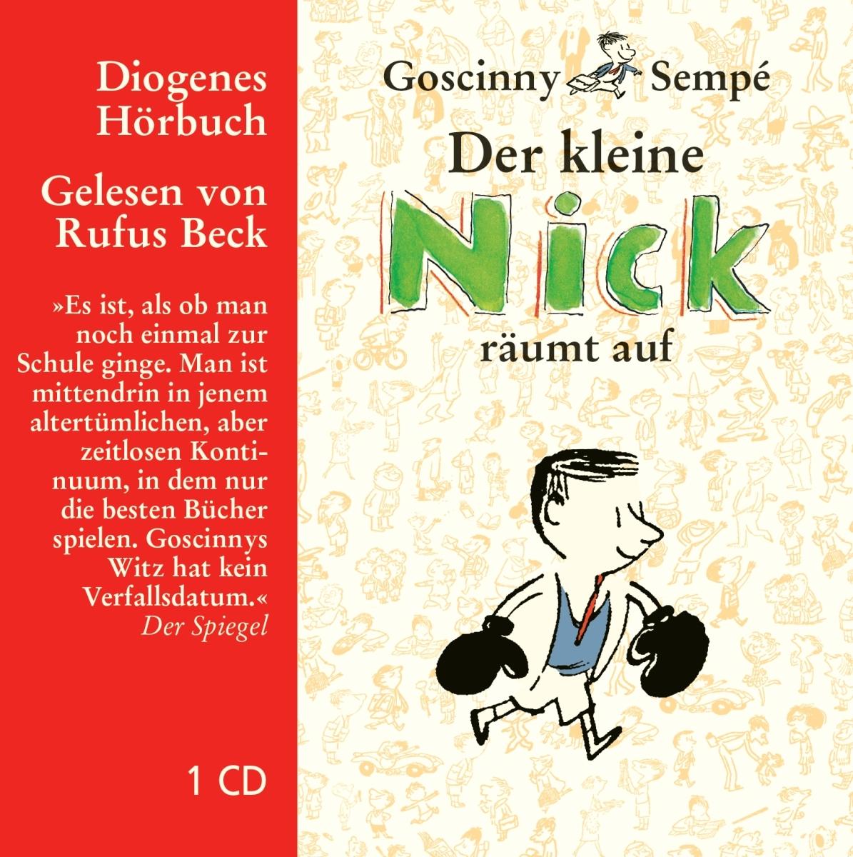 Der kleine Nick räumt auf,1 Audio-CD