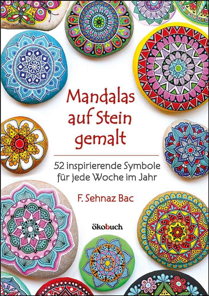 Buchcover: Mandalas auf Stein gemalt