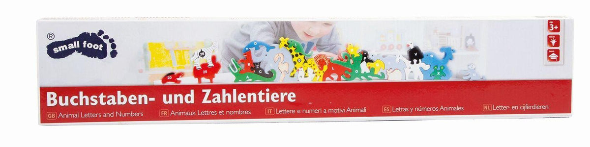 Buchcover: Buchstaben- und Zahlentiere (Kinderpuzzle)