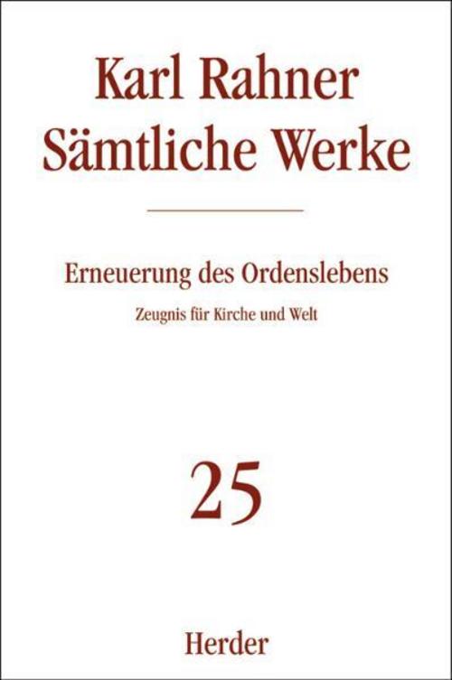 Karl Rahner Sämtliche Werke