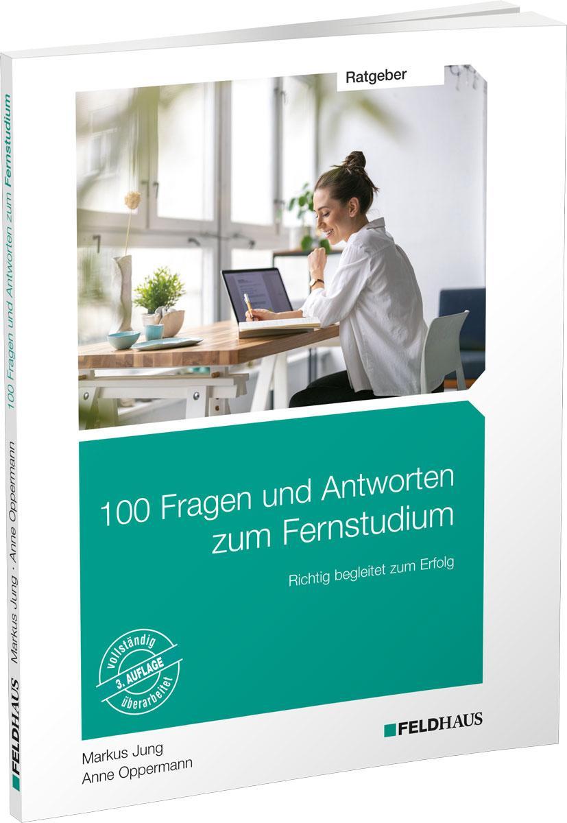 Buchcover: 100 Fragen und Antworten zum Fernstudium