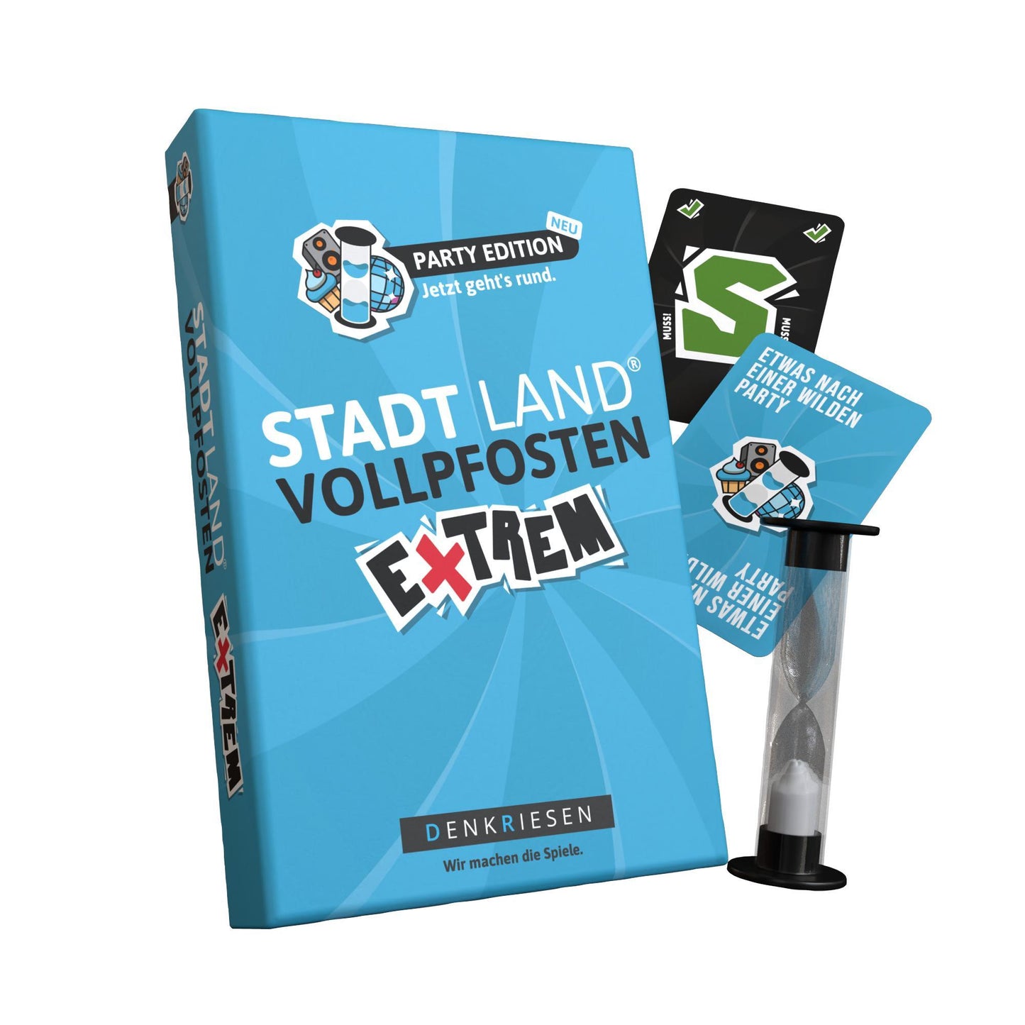 DENKRIESEN - STADT LAND VOLLPFOSTEN® - Extrem - PARTY EDITION - \"Jetzt geht's rund.\"
