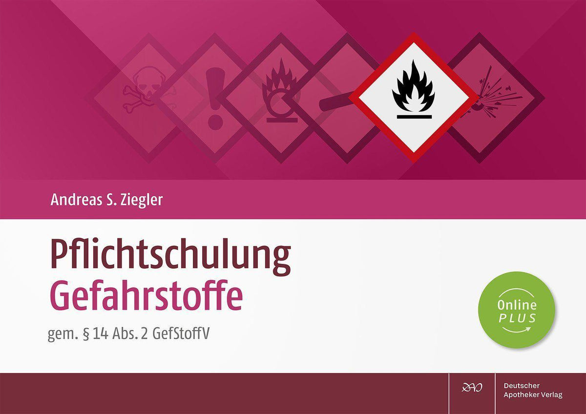 Buchcover: Pflichtschulung Gefahrstoffe