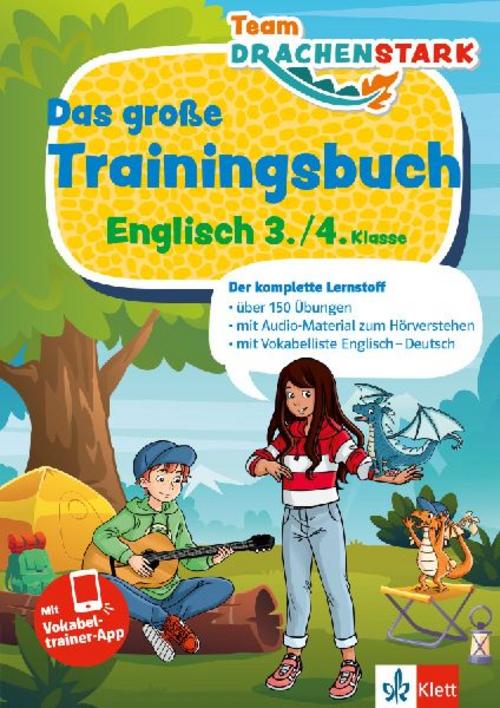 Team Drachenstark: Das große Trainingsbuch Englisch 3./4. Klasse