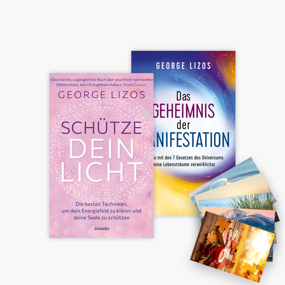 Schütze dein Licht + Das Geheimnis der Manifestation + 1 exklusives Postkartenset