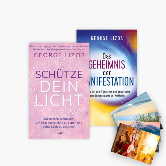 Schütze dein Licht + Das Geheimnis der Manifestation + 1 exklusives Postkartenset