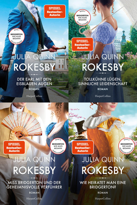 Rokesby Band 1-4 plus 1 exklusives Postkartenset