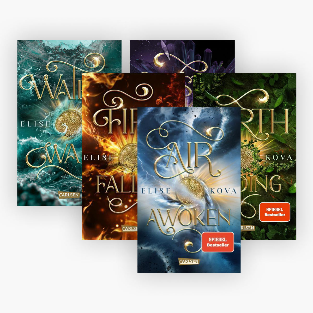 Die Chroniken von Solaris Band 1-5 plus 1 exklusive Landkarte