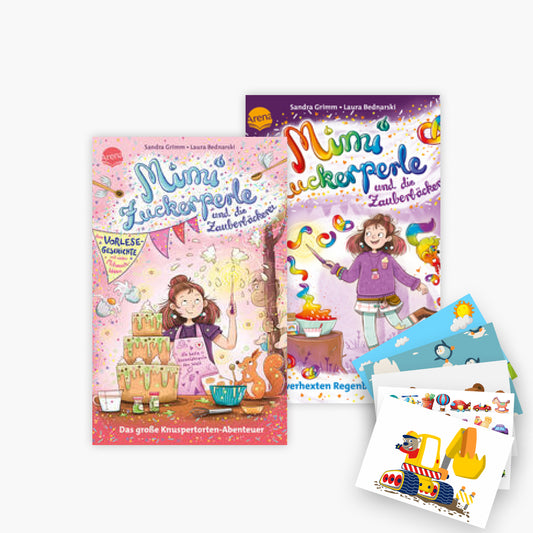 Das Mimi Zuckerperle Zauberbäckerei Set 2 Bände plus 1 exklusives Postkartenset