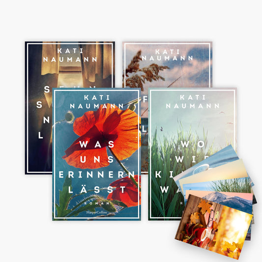 Das Kati Naumann Familien-Set: 4 Bücher + 1 exklusives Postkartenset