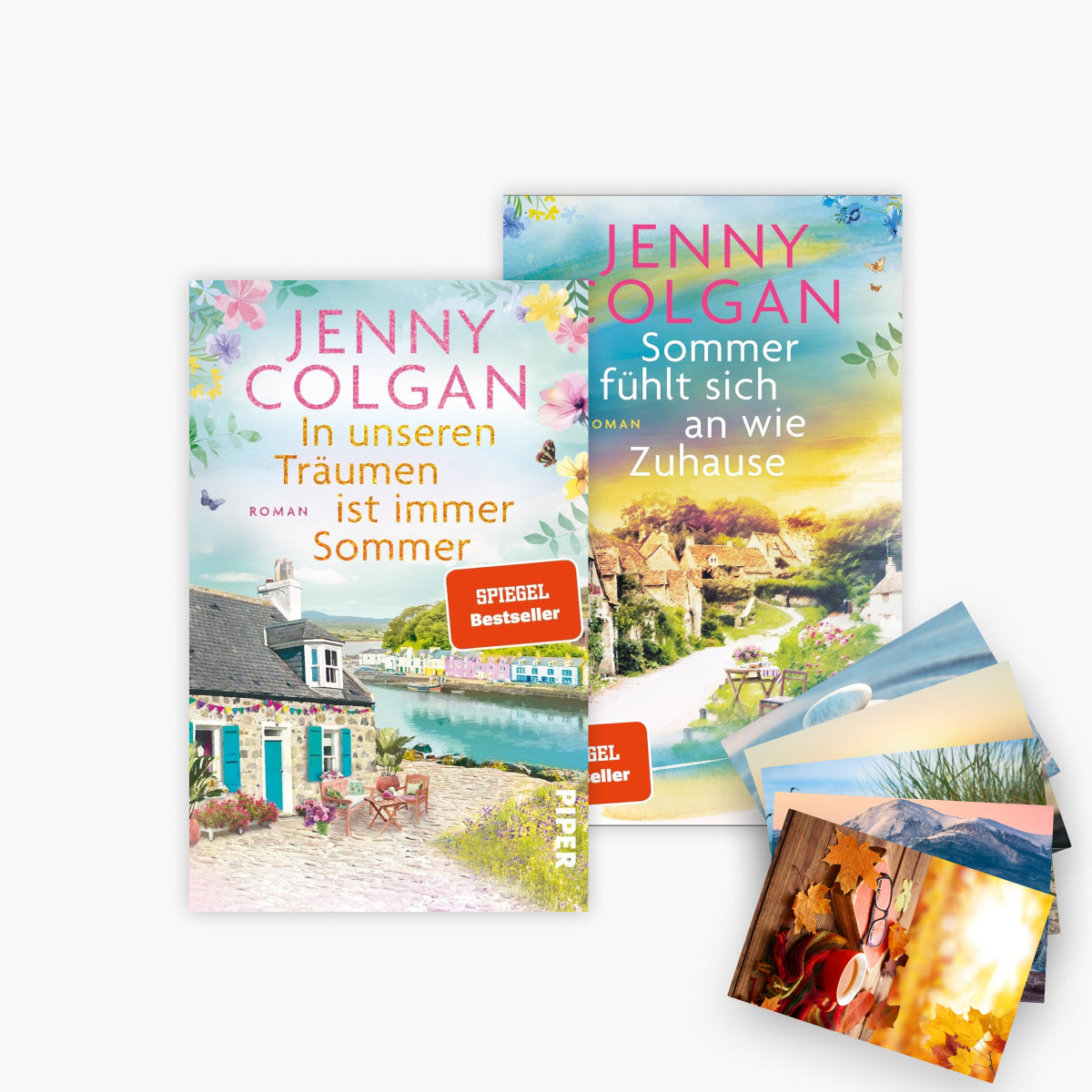 In unseren Träumen ist immer Sommer + Sommer fühlt sich an wie Zuhause + 1 exklusives Postkartenset