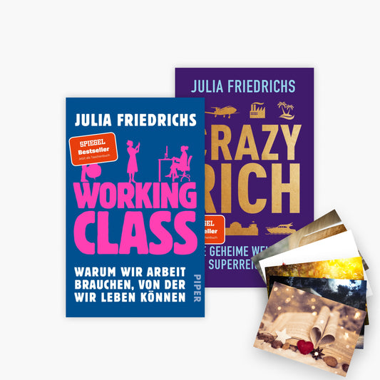 Working Class + Crazy Rich + 1 exklusives Postkartenset