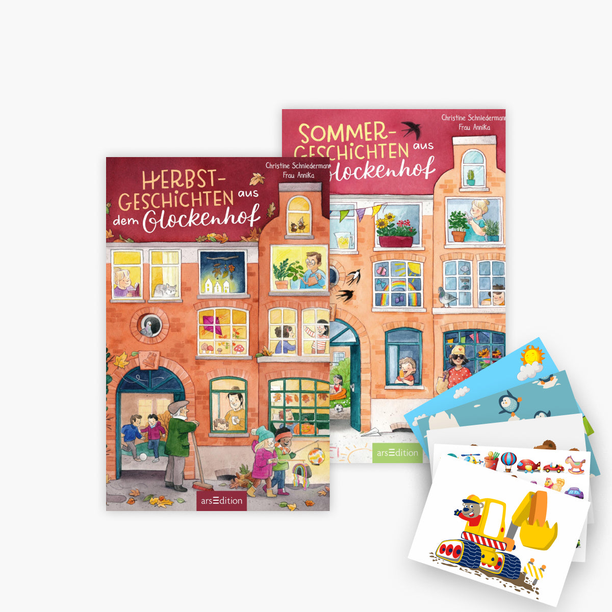 Das Glockenhof Jahreszeiten-Set: Herbst- und Sommergeschichten + 1 inkl. exklusives Postkartenset
