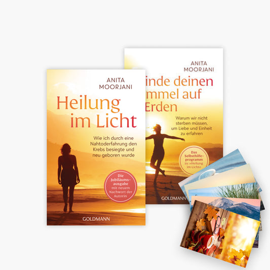 Heilung im Licht + Finde deinen Himmel auf Erden plus 1 exklusives Postkartenset