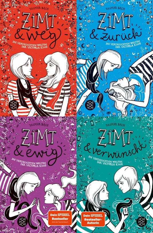 Zimt Staffel I Band 1-4 plus 1 exklusives Postkartenset