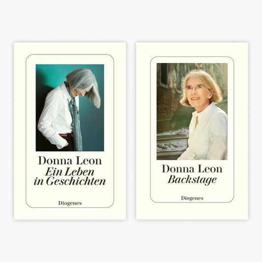 Donna Leon: Erlebnisreiches Doppelbuch-Set: Die Welt hinter den Brunetti-Romanen + 1 exklusivem Postkartenset
