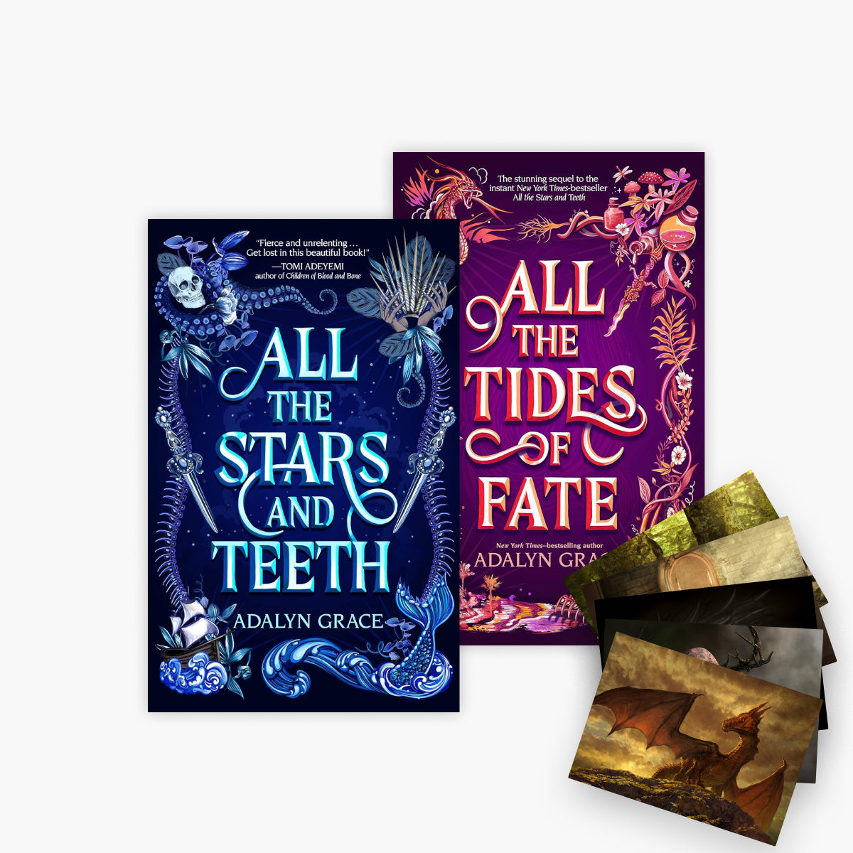 Die Krone der sieben Inseln - Reihe Band 1+2 plus 1 exklusives Postkartenset