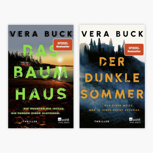 Vera Buck Thriller-Set: Das Baumhaus + Der dunkle Sommer + 1 exklusives Postkartenset