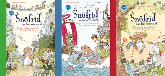 Snöfrid aus dem Wiesental Band 1-3 plus 1 exklusives Postkartenset