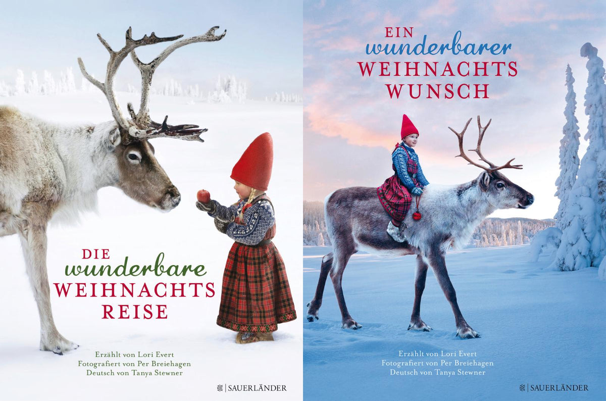 Die wunderbare Weihnachtsreise + Ein wunderbarer Weihnachtswunsch + 1 exklusives Postkartenset
