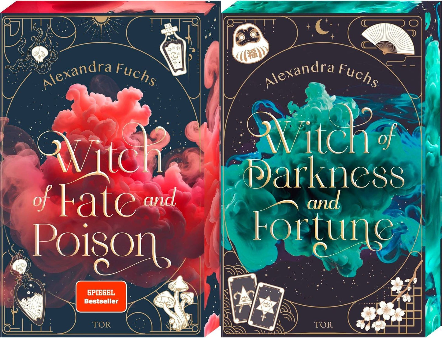 Die Witch-of-Reihe Band 1+2 plus 1 exklusives Postkartenset