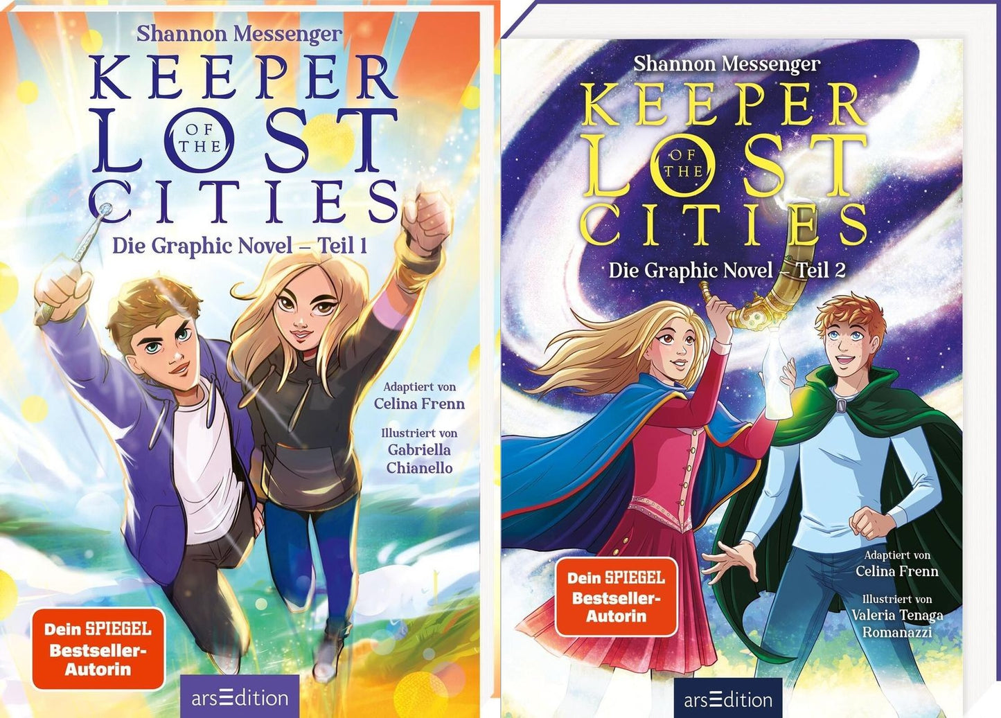 Keeper of the Lost Cities Band 1+2 plus 1 exklusives Postkartenset