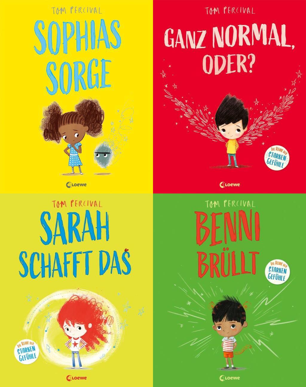 Die Reihe der starken Gefühle Band 1-4 plus 1 exklusives Postkartenset