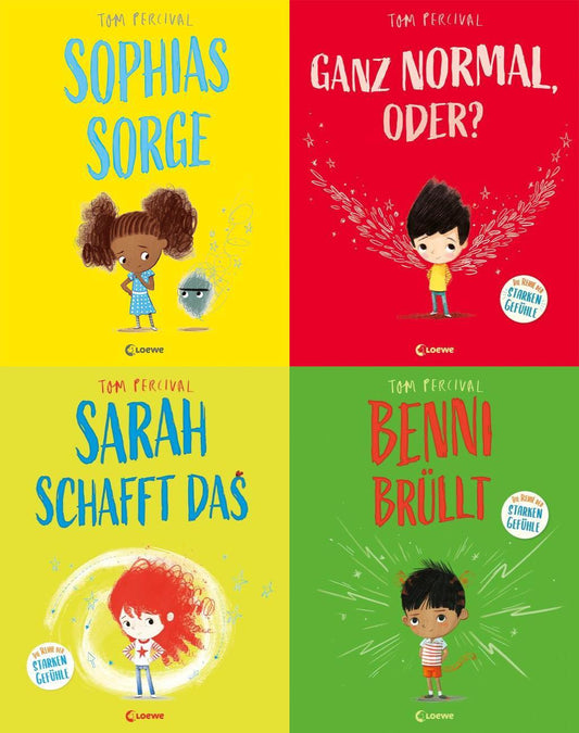 Die Reihe der starken Gefühle Band 1-4 plus 1 exklusives Postkartenset