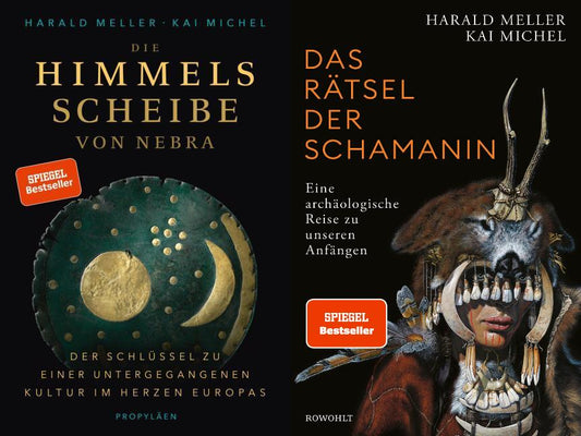 Die Himmelsscheibe von Nebra + Das Rätsel der Schamanin + 1 exklusives Postkartenset