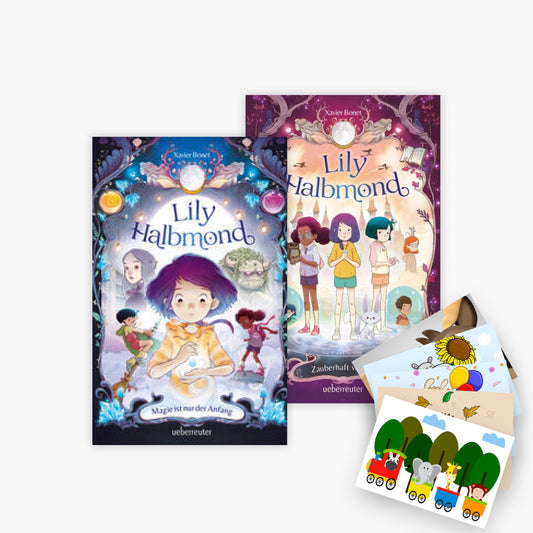 Lily Halbmond Band 1+2 plus 1 exklusives Postkartenset