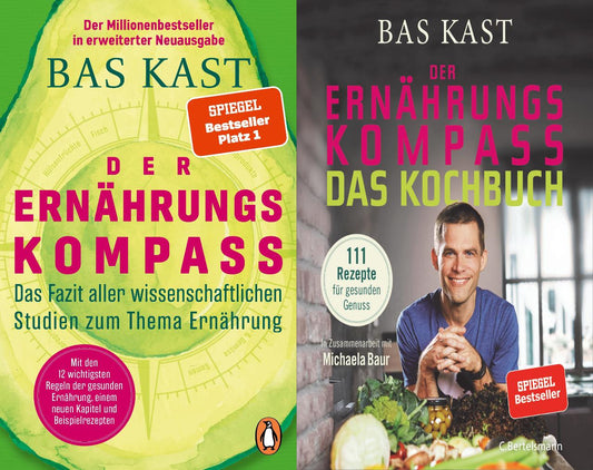 Der Ernährungskompass + Kochbuch + 1 exklusives Postkartenset