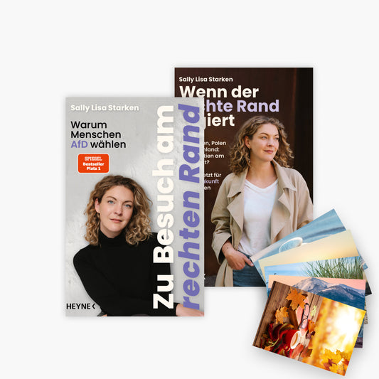 Zu Besuch am rechten Rand + Wenn der rechte Rand regiert + 1 exklusives Postkartenset