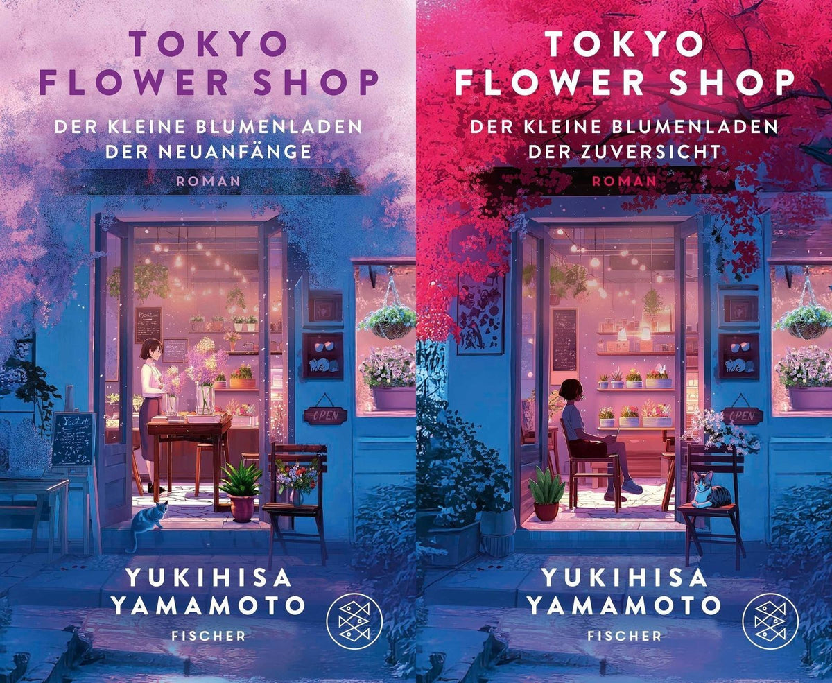 Die Tokyo Flower Shop-Reihe Band 1+2 plus 1 exklusives Postkartenset