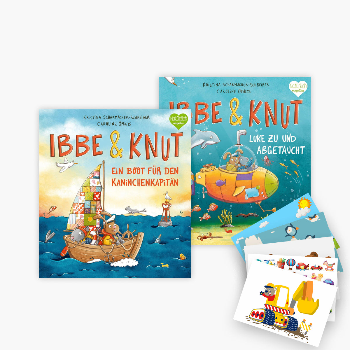 Ibbe & Knut 2 Bände + 1 exklusives Postkartenset
