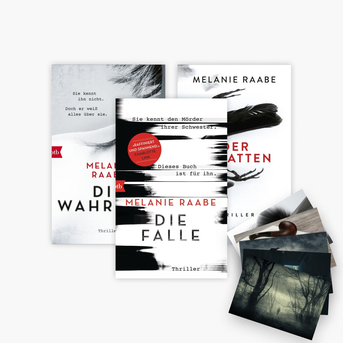 Die Falle + Die Wahrheit + Der Schatten + 1 exklusives Postkartenset