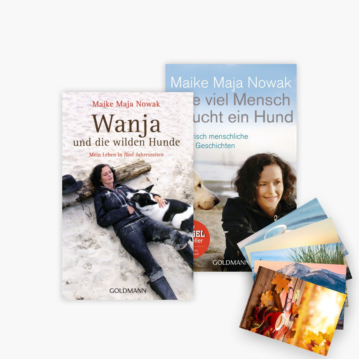 Wanja und die wilden Hunde + Wie viel Mensch braucht ein Hund + 1 exklusives Postkartenset