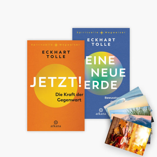 Jetzt! Die Kraft der Gegenwart + Eine neue Erde + 1 exklusives Postkartenset
