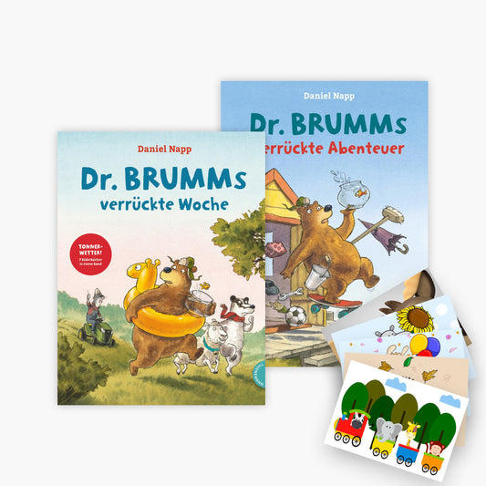 Dr. Brumm 2 Bände + 1 exklusives Postkartenset