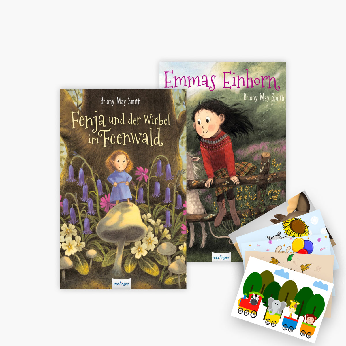Emmas Einhorn + Fenja und der Wirbel im Feenwald + 1 exklusives Postkartenset