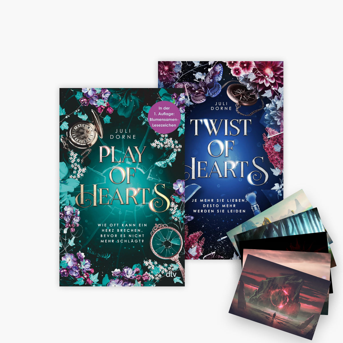 The Hearts Duet - Reihe Band 1+2 plus 1 exklusives Postkartenset