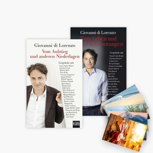 Vom Aufstieg und anderen Niederlagen + Vom Leben und anderen Zumutungen + 1 exklusives Postkartenset