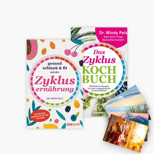 Das Zyklus-Ernährungs-Set: Gesund, schlank und fit + Das Zykluskochbuch + 1 exklusives Postkartenset