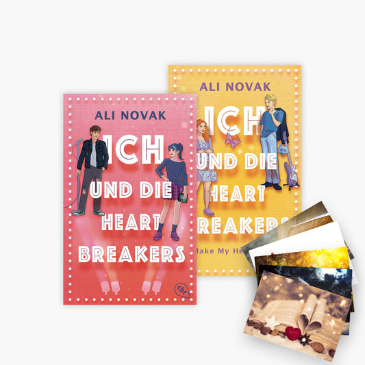 Die Heartbreakers-Reihe Band 1+2 plus 1 exklusives Postkartenset