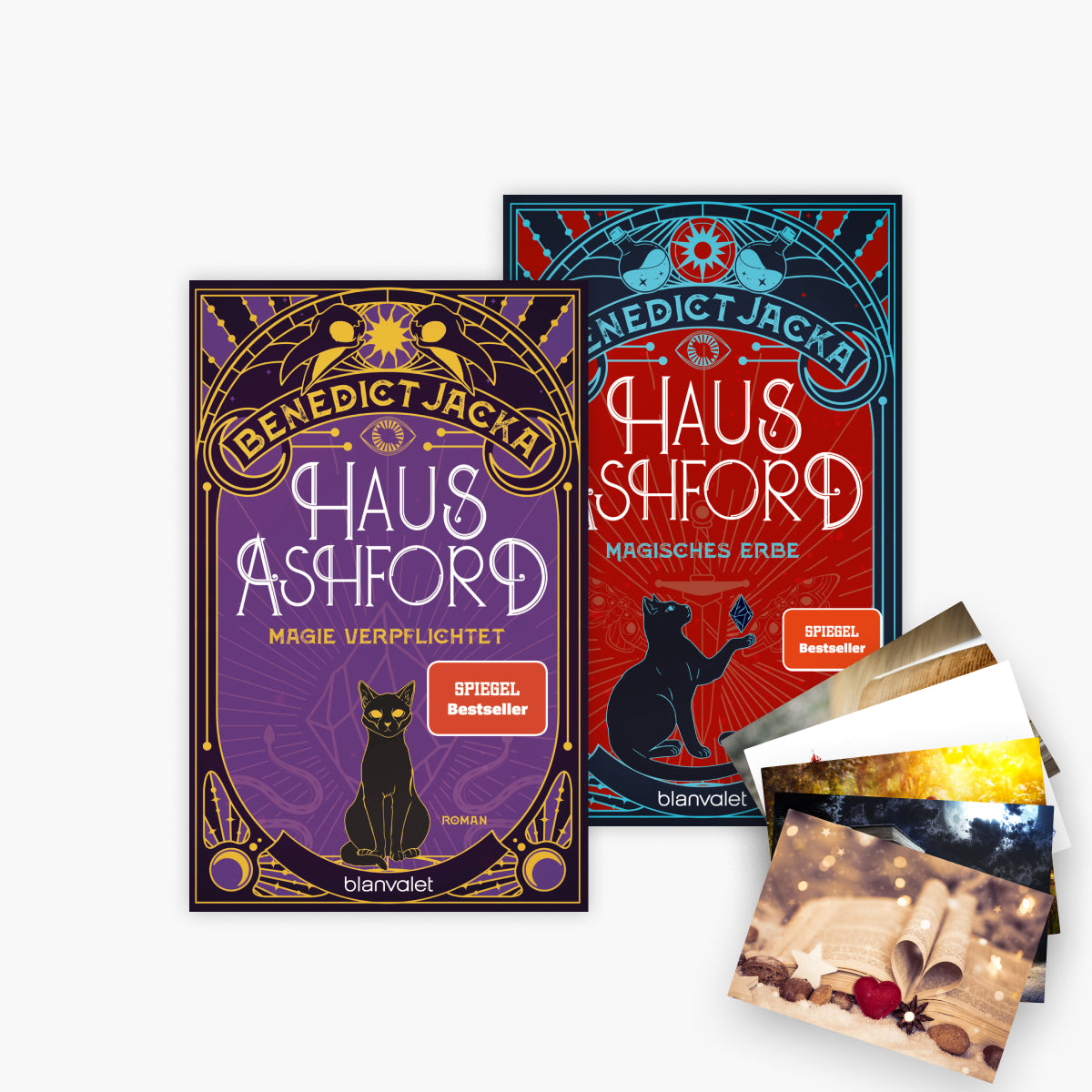 Die Stephen Oakwood - Reihe Band 1+2 plus 1 exklusives Postkartenset