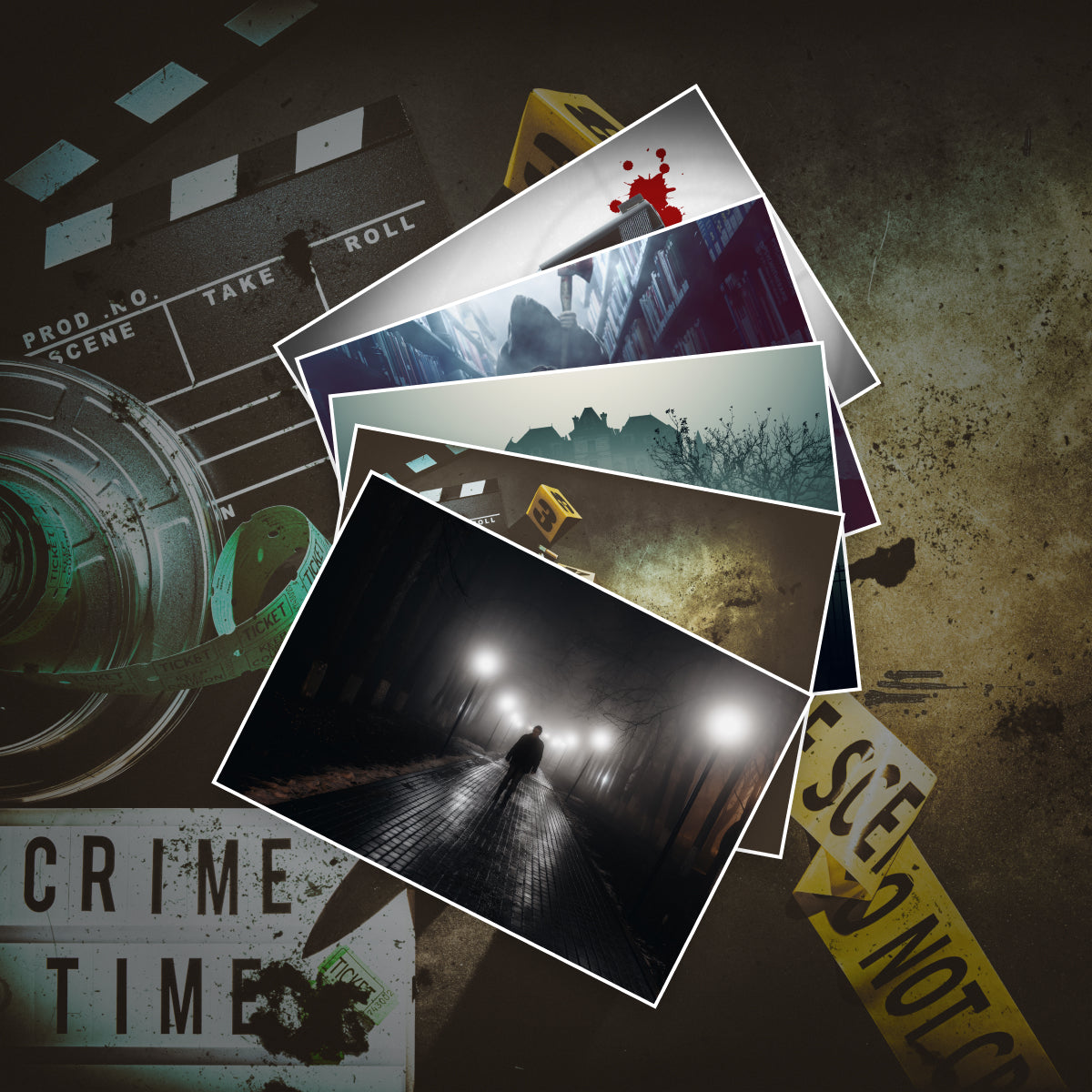 8 spannende Thriller von Sebastian Fitzek im Set + 1 exklusives Postkartenset