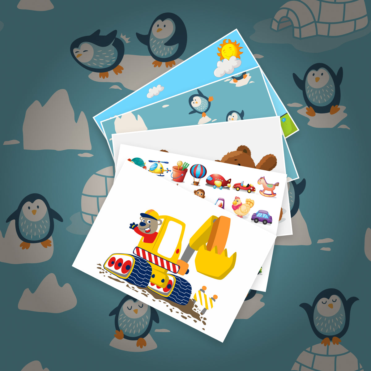 Der Grüffelo + Das Grüffelokind + 1 exklusives Postkartenset