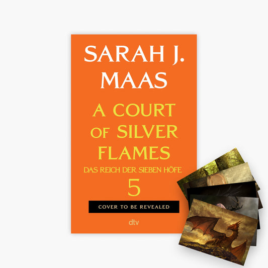 Das Reich der sieben Höfe Band 5: A Court of Silver Flames in der Farbschnittausgabe + 1 exklusives Postkartenset