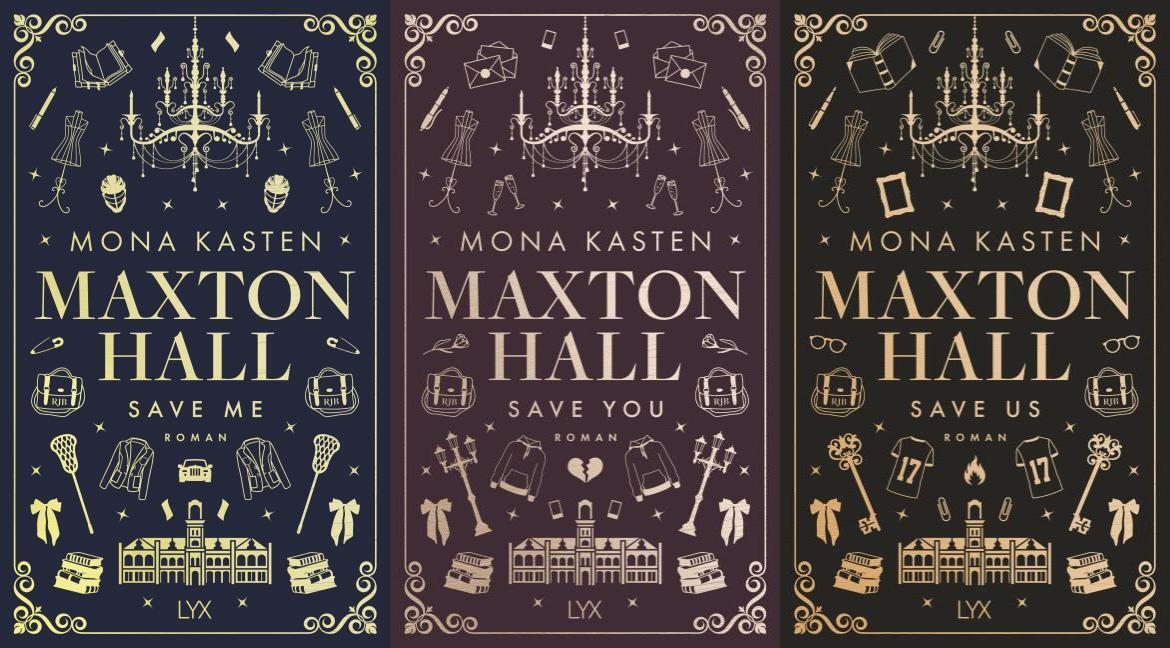 Die Maxton Hall-Reihe Special Edition Band 1-3 plus 1 exklusives Postkartenset